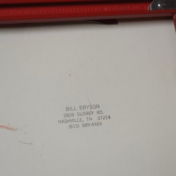 Bill Bryson Limited Art Prints - Signed & Numbered - Cardiac Arrest Heart Burn - Picture 12 of 12